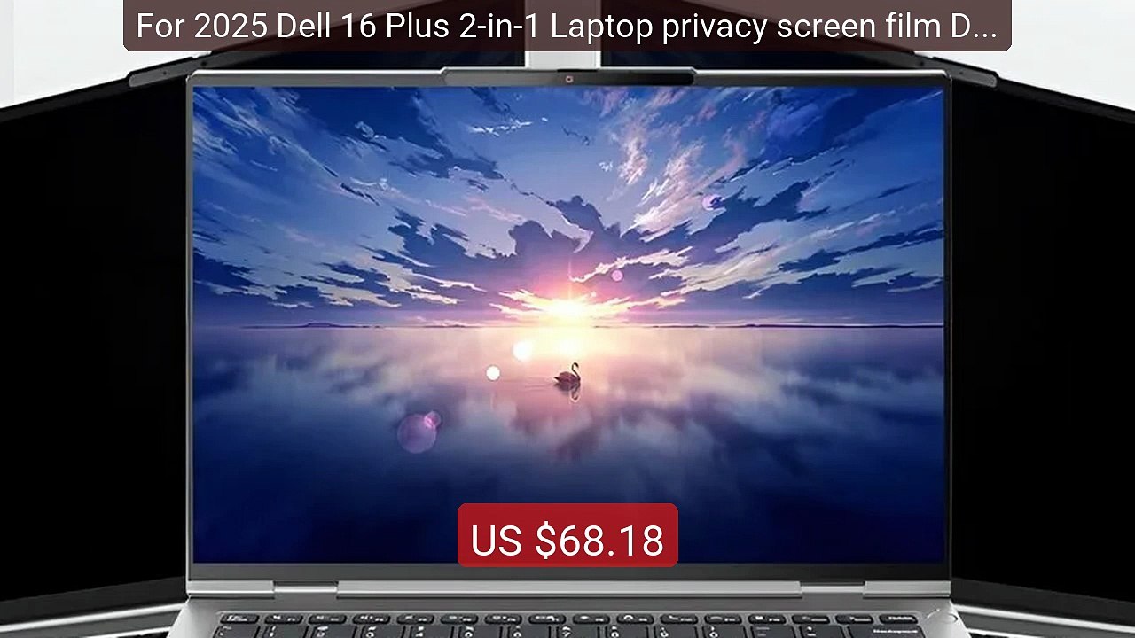For 2025 Dell 16 Plus 2-in-1 Laptop privacy screen film DB06250 Del... -- Top Rated 2026 | Buy Now!