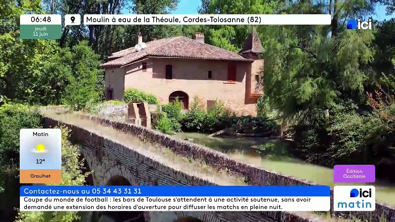 11/06/2026 - ici matin par ici Occitanie en vidéo