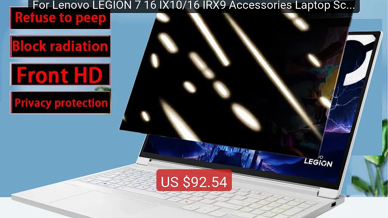 For Lenovo LEGION 7 16 IX10/16 IRX9 Accessories Laptop Screen Anti... -- Best Deal 2026 | Shop Now!