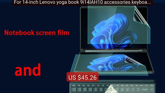 For 14-inch Lenovo yoga book 9i14IAH10 accessories keyboard fi... Hot Deal 2026 | Limited Offer!