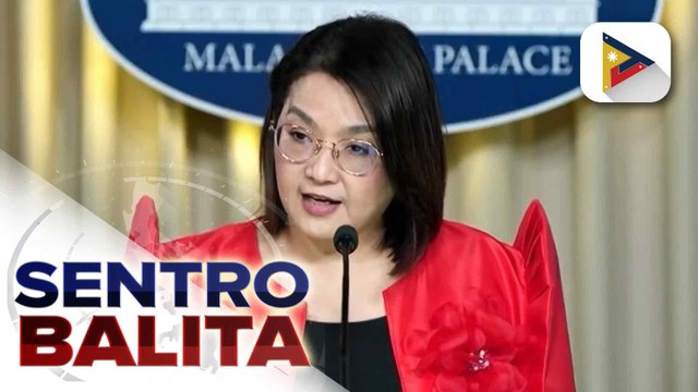 Malakanyang, iginiit na hindi dapat manisi ng iba ni VP Duterte kaugnay sa kaguluhan sa Senado | ulat ni Cleizl Pardilla