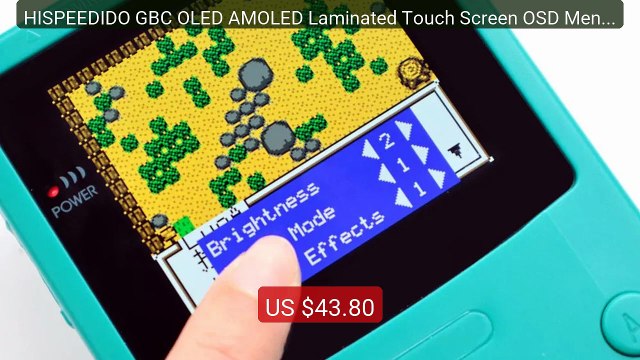 HISPEEDIDO GBC OLED AMOLED Laminated Touch Screen OSD Menu RETRO PI... Top Rated 2026 | Buy Now!