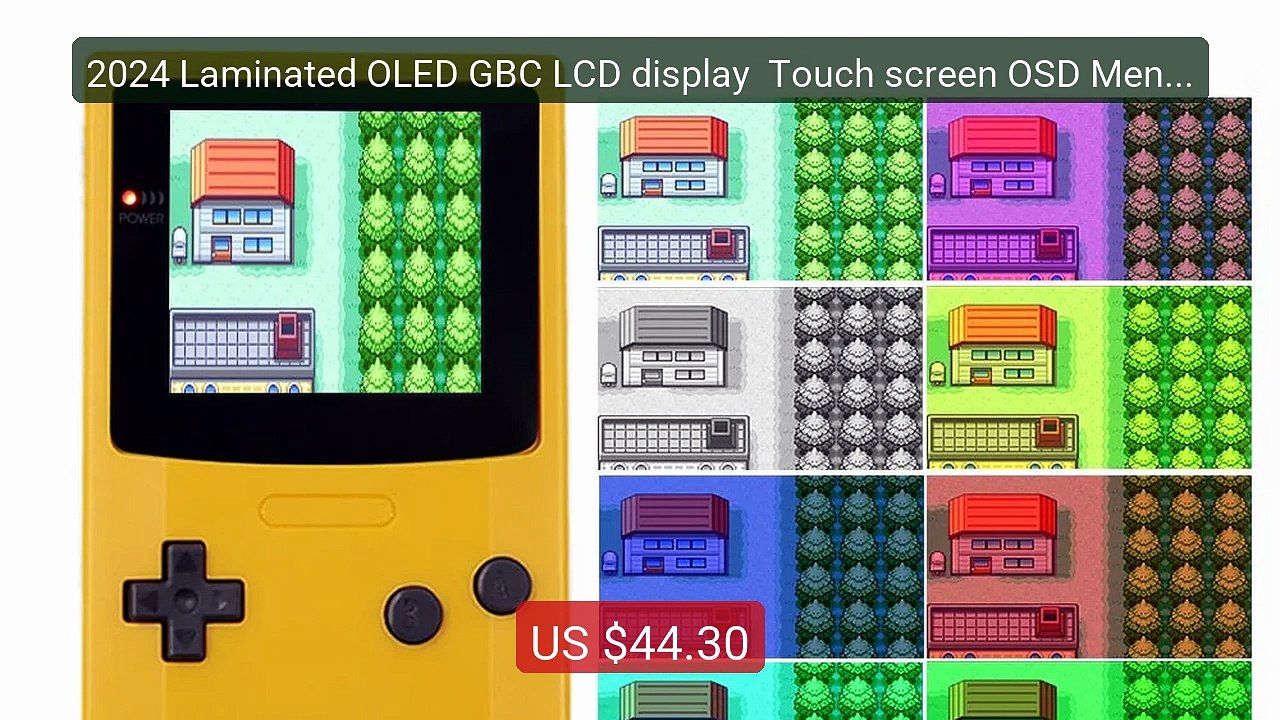 2024 Laminated OLED GBC LCD display  Touch screen OSD Menu RET... -- Hot Deal 2026 | Limited Offer!