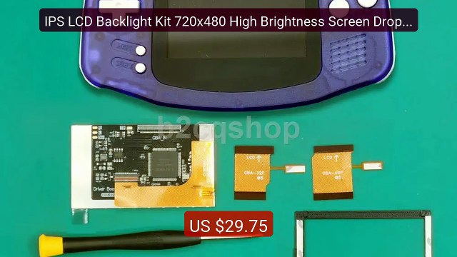 IPS LCD Backlight Kit 720x480 High Brightness Screen Drop i... Top Pick 2026 | Unbeatable Price!