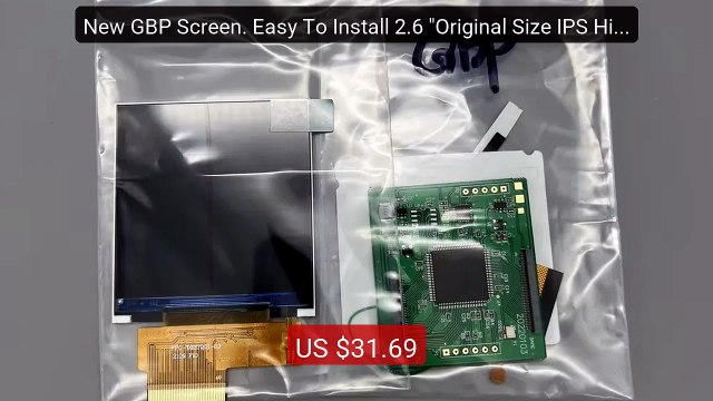 New GBP Screen. Easy To Install 2.6 Original Size IPS High Brighes... Top Rated 2026 | Buy Now!