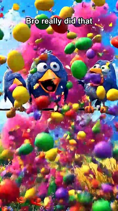 Unexpected Piñata FAIL 😂 #talkingbirds