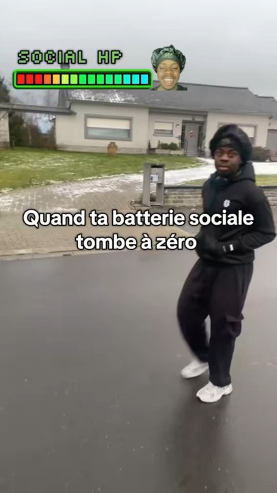 Quand ta batterie sociale est à zéro