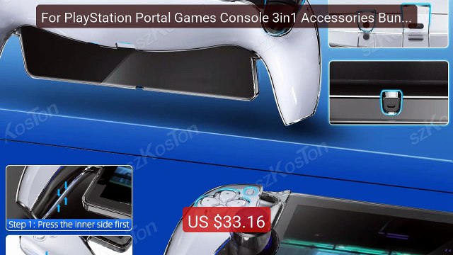 For PlayStation Portal Games Console 3in1 Accessories Bundl... Top Pick 2026 | Unbeatable Price!