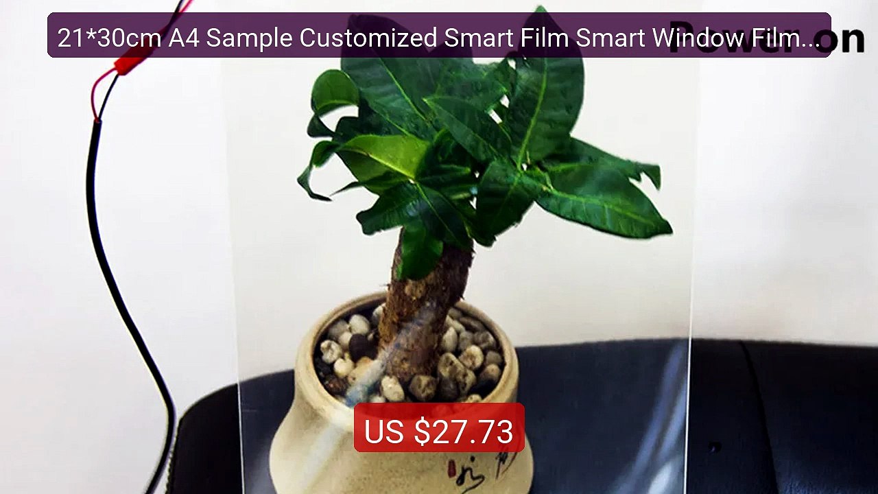 21*30cm A4 Sample Customized Smart Film Smart Window Film Magi... -- Best Buy 2026 | Great Quality!