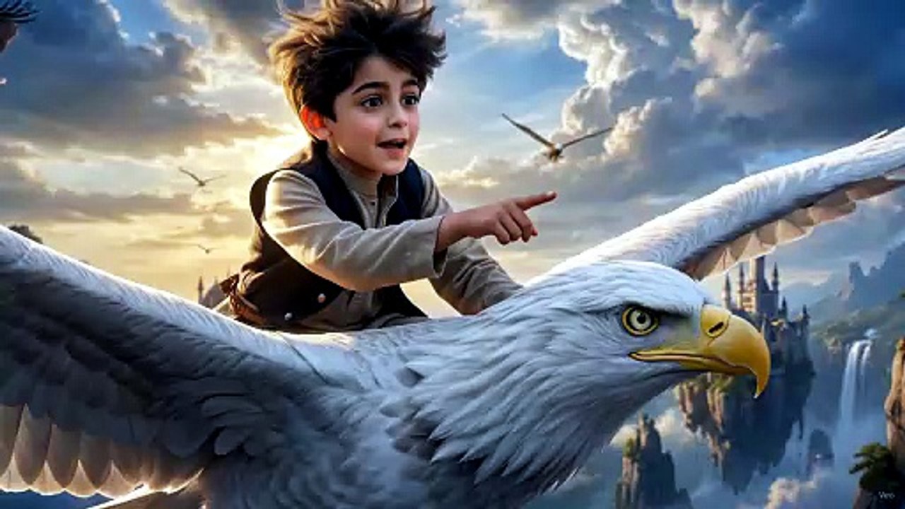 The flying boy