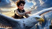 The flying boy