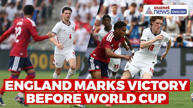 England vs Costa Rica Highlights: Gordon, Rice & Watkins Fire Three Lions to 3-0 Win
