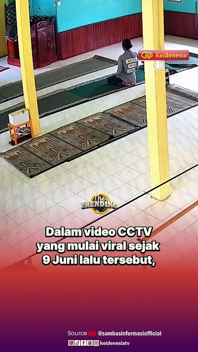 Aksi Pencuri Kotak Amal di Masjid Ini Bikin Geleng-Geleng Kepala