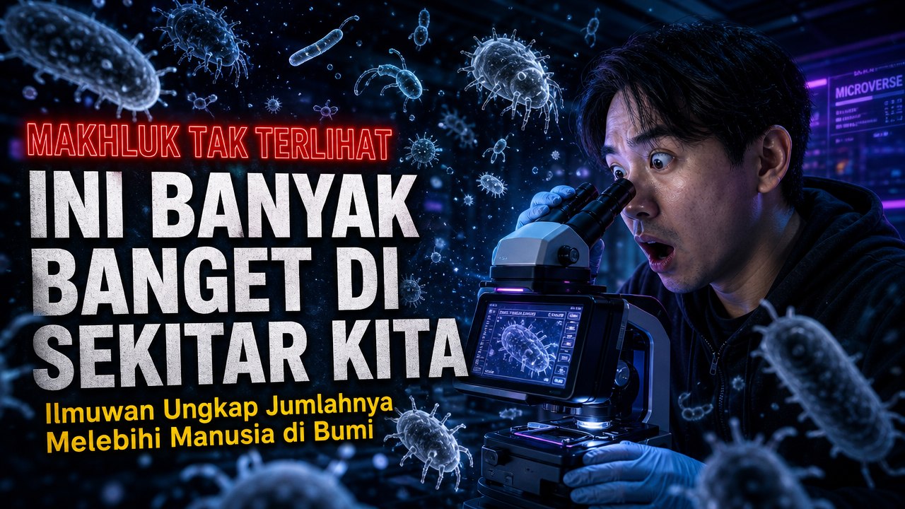 Makhluk Tak Terlihat di Sekitar Kita yang Berukuran Jauh Lebih Kecil dari Rambut