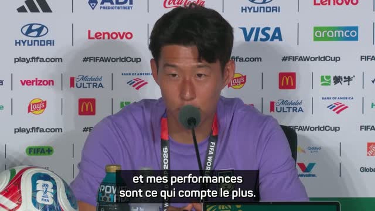 Corée du Sud - Son : "Je n'ai jamais dit que c’était ma dernière Coupe du monde"