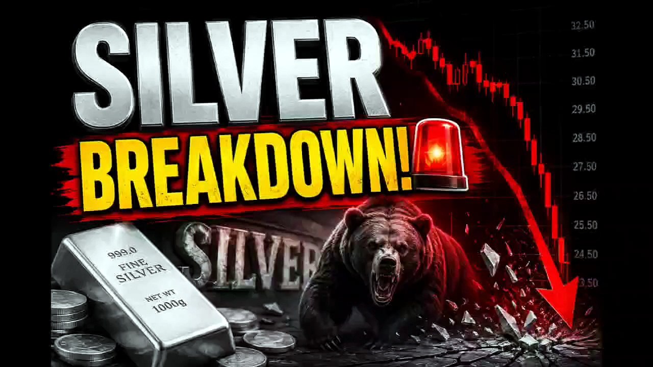 🚨 SILVER CRASH? 🚨 (XAGUSD Institutional SMC Analysis)