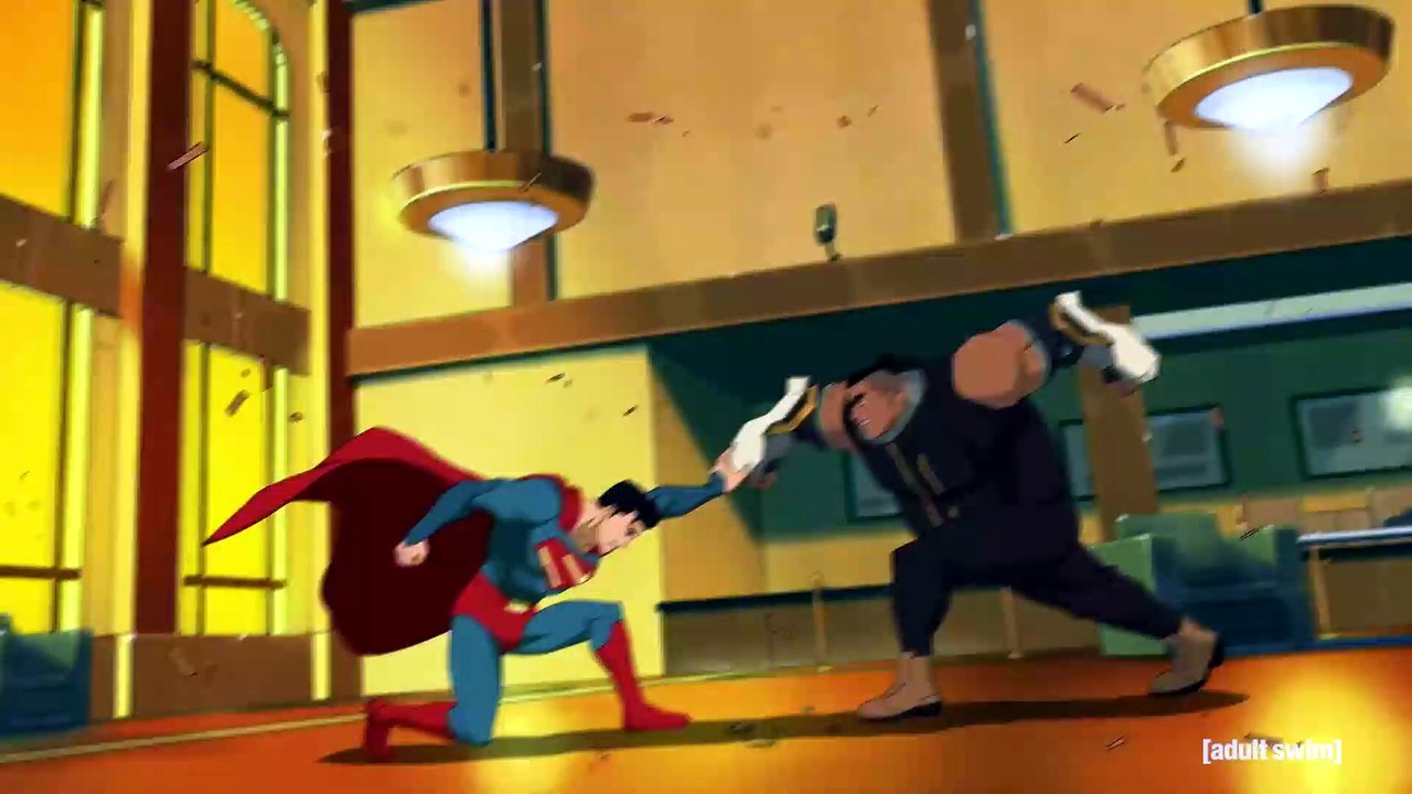 In my adventures with superman muss ein junger superheld seine kräfte und sein privatleben in den griff bekommen