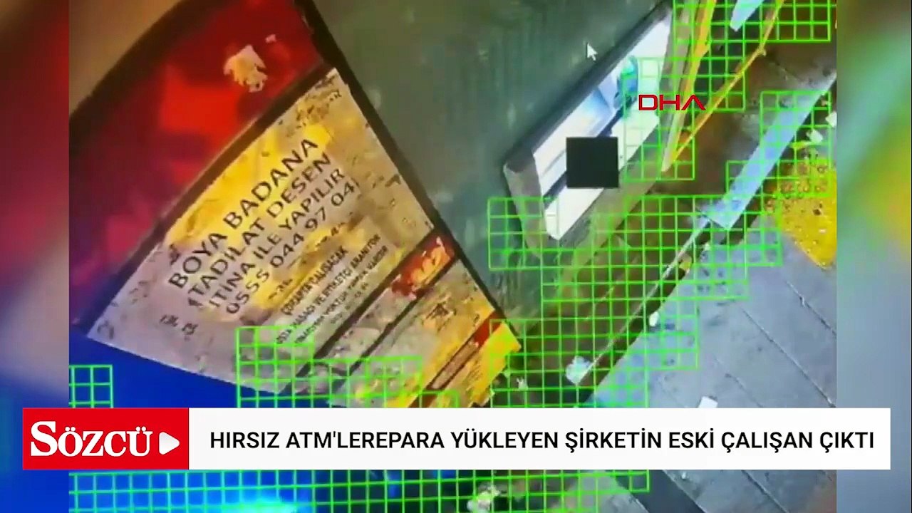 Esenler'de banka ATM'sinden 500 bin lira çalan şüpheli, şirketin eski çalışanı çıktı