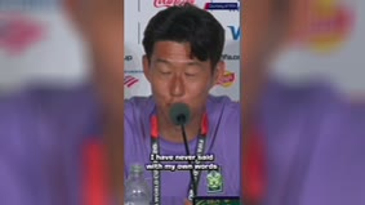 Son Heung-min shuts down 'last World Cup' rumours