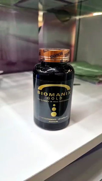 Biomanix Capsule Gold – مردانہ طاقت، توانائی اور اسٹیمنا کے لیے قدرتی ہربل