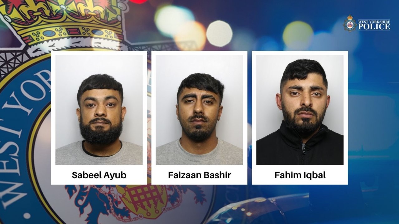 Three men jailed for attack in Dewsbury