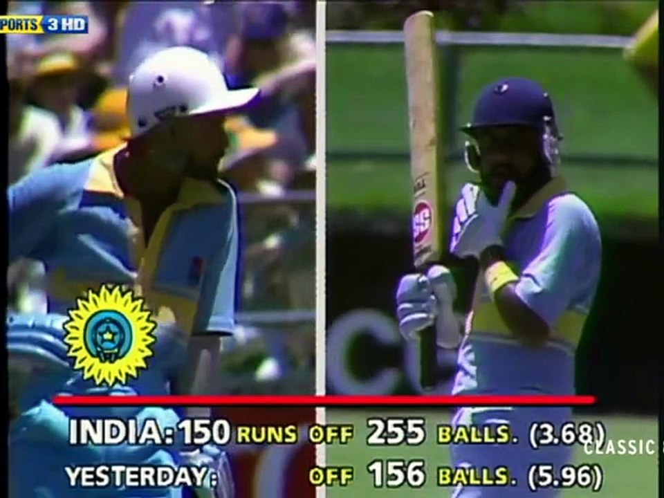 1986, Benson & Hedges | Australia vs India, 3rd Match at Brisbane, Jan 12 1986