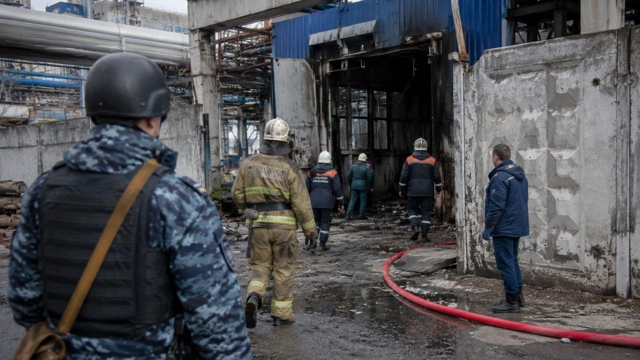 Significant Strikes Hit Oil Facility in Samara, Russia