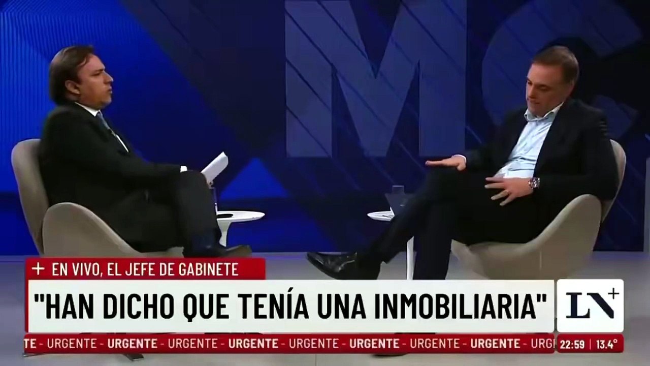 Manuel Adorni: "No es que me enloquecí y empecé a comprar propiedades"
