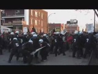 Retour sur la manifestation du 1er mai 2008 à Montréal