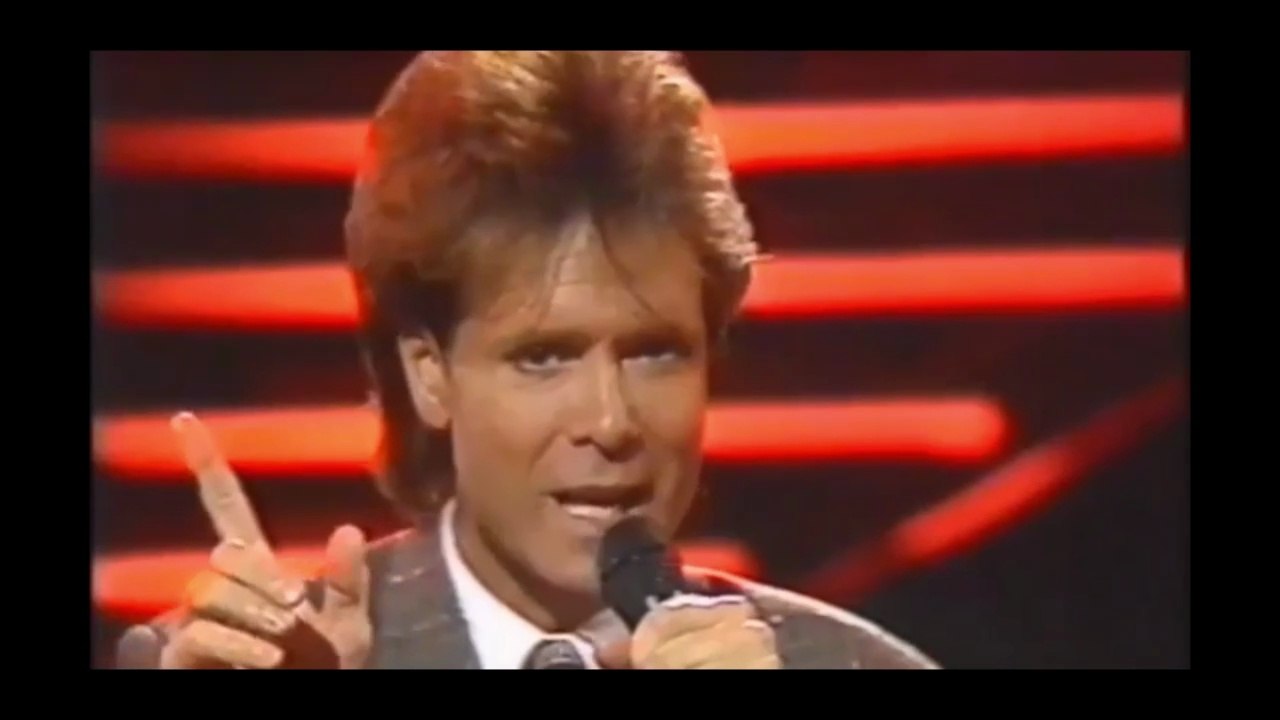 LEAN ON YOU by Cliff Richard -live TV performance 1989