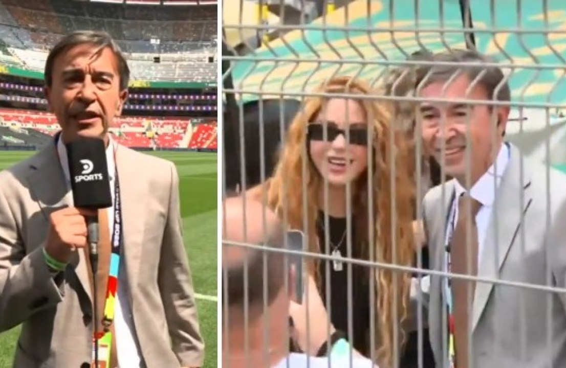Sudamerica, giornalista abbandona la diretta per chiedere una foto a Shakira