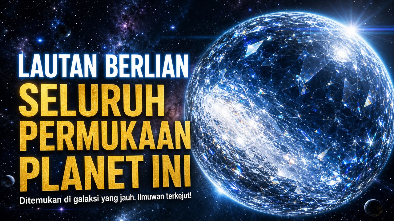 Planet Aneh yang Seluruh Permukaannya Tertutup oleh Lautan Berlian Padat