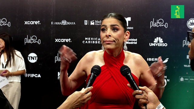 Entrevista con Lourdes Stephen en los Premios Platino