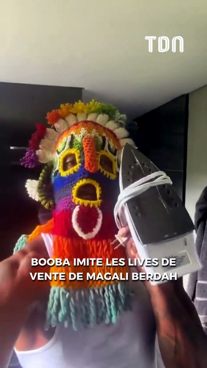 Booba imite les lives de vente de Magali Berdah