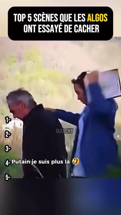 Top 5 Scènes que les Algos ont essayé de Cacher Part 46Abonne-toi pour d’autres vidéos que les algos ne veulent pas que tu voies !