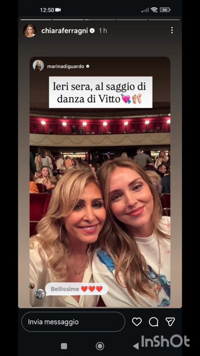 Chiara Ferragni story il saggio di danza di vitto e il suo brand