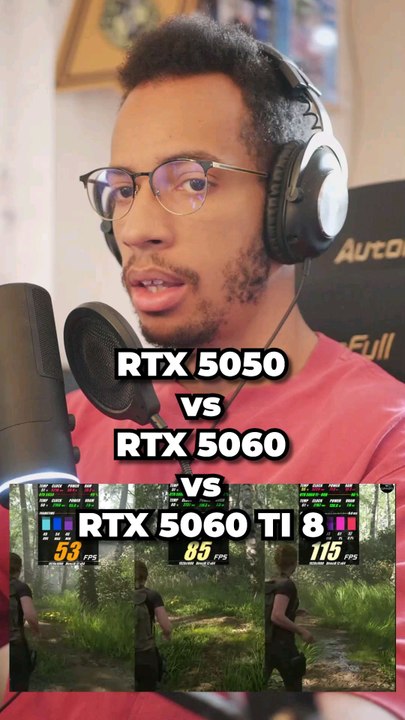 🔥RTX 5050 vs RTX 5060 vs RTX 5060 TI 8  #pcgaming #techtips  #diytech #pcbuild #gamers