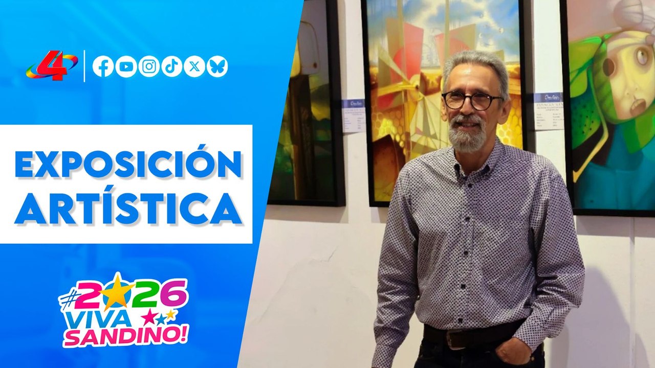 🎨 Exposición “Aluxes” de Juan Rivas se inaugura en el Teatro Nacional Rubén Darío