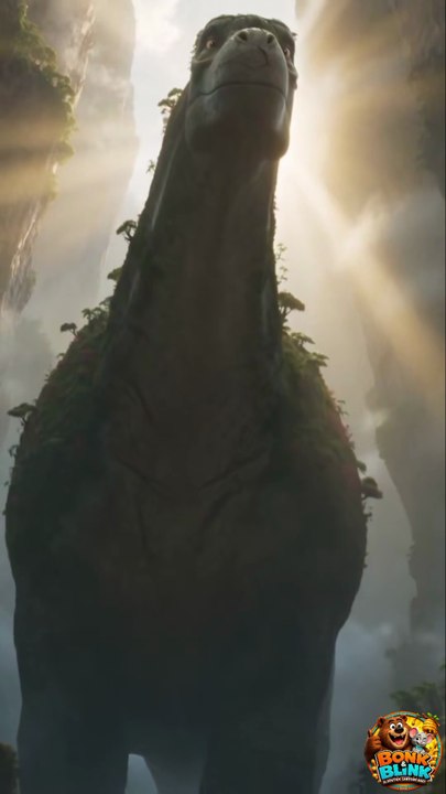 bonk met the last dinosaur 🦕🌄
