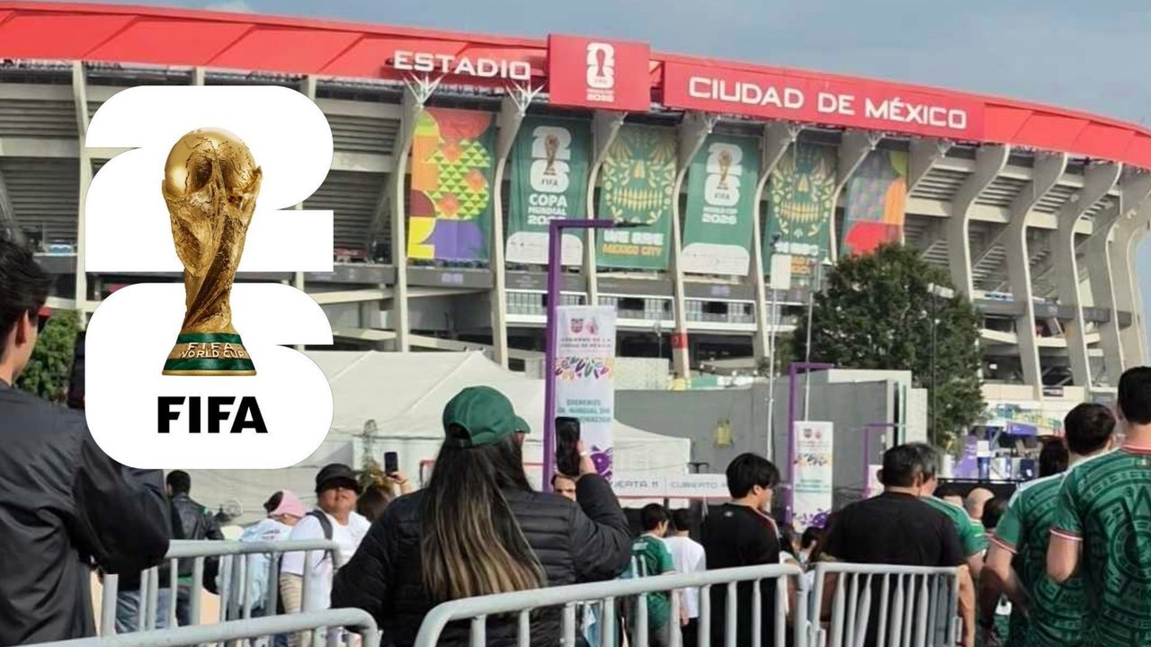 Mundial 2026: Entran los primeros aficionados al partido inaugural de México vs. Sudáfrica