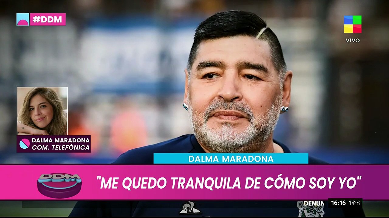 Dalma Maradona habló de los audios que la quebraron en el juicio por la muerte de Maradona: "Mi tesoro"