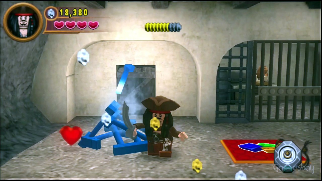 LEGO Pirates of the Caribbean Walkthrough Part 2 - Tortuga (The Curse of the Black Pearl)