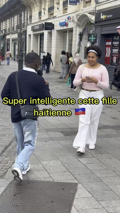 Elle est super intelligente, cette fille haïtienne