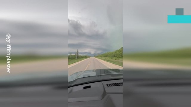 Storm Chaser Captures Menacing Clouds as Tornado Threat Looms