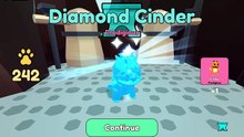 Collect All Pets Roblox Hatching Diamond Cinder