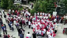 Atatürk ve İstiklal Yolu Yürüyüşü’nde katılımcılar, Seydiler ilçesine ulaştı