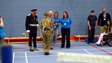 King visits Youth Zone in Grimsby