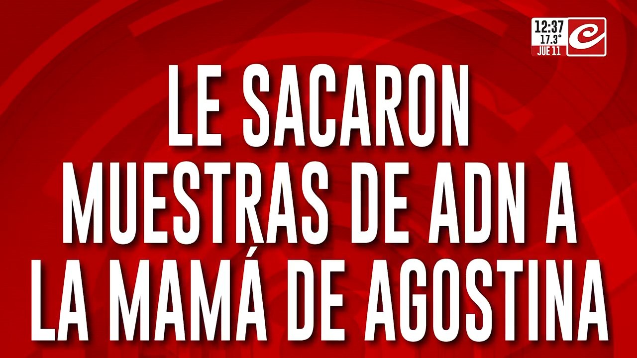 Le sacaron muestras de ADN a la mamá de Agostina: se complica la situación de Melisa en la causa