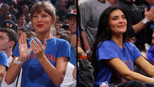 Taylor Swift and Kylie Jenner Hug at the NBA Finals, Fan Calls It 'More Shocking Than the Knicks' Win'