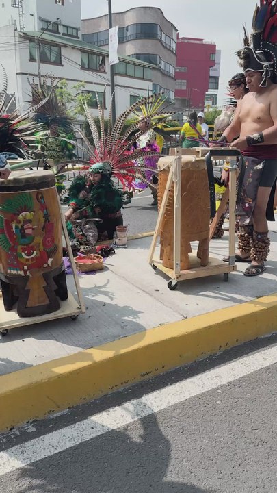 Ambiente festivo en México a pocas horas del inicio del Mundial